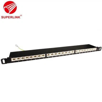 CAT6A FTP 24 Порти PATCH ПАНЕЛЬ